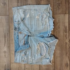 AE boyfriend jean shorts. Size 10.
